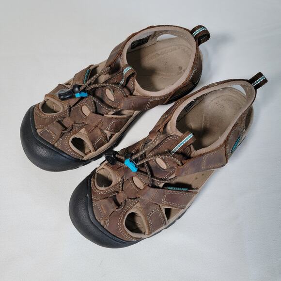 Keen Venice Waterproof River Sandals Womens Sz 7.5 Hiking Lake Sports Fisherman - Picture 1 of 16